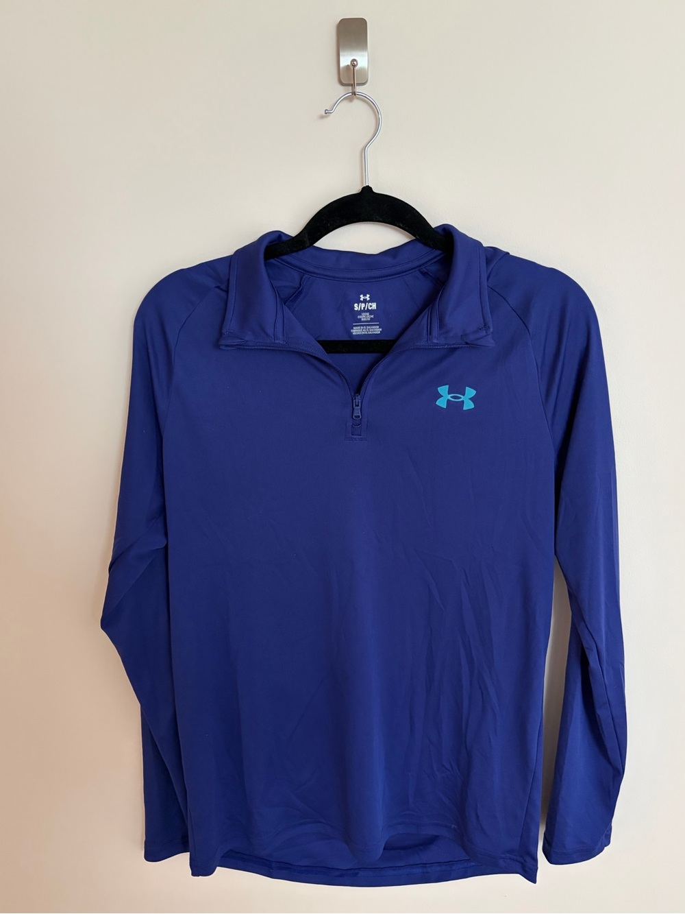 Under Armour 1/4 Zip Long Sleeve Tee